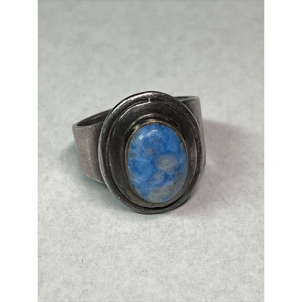 Vintage Sterling Silver Ring ? Johnson Matthey Co ? James Mason ? Signed JM 6,75